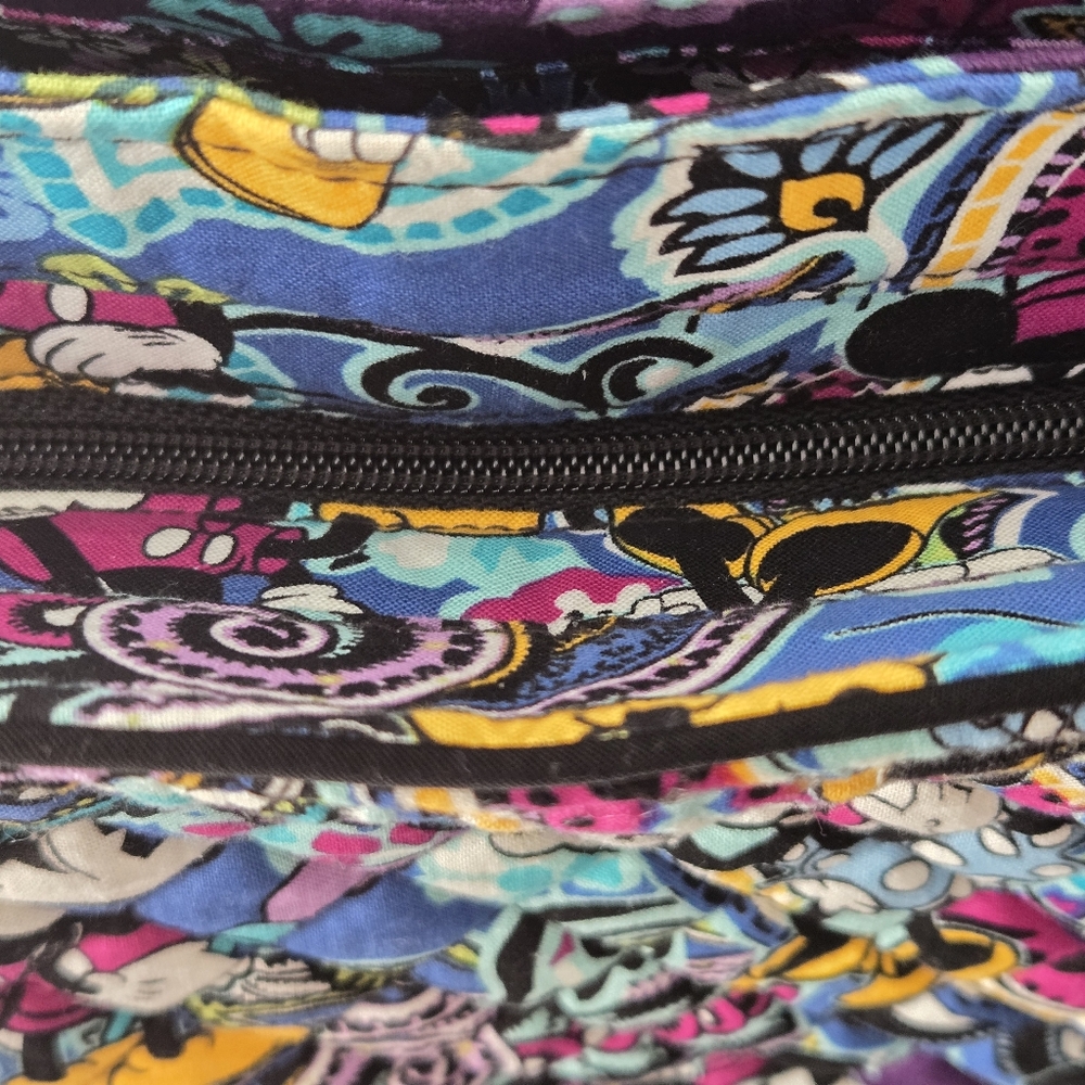 Vera Bradley x Disney Parks Mickey Celebration Paisley Original Tote Bag - EUC - Picture 9 of 10